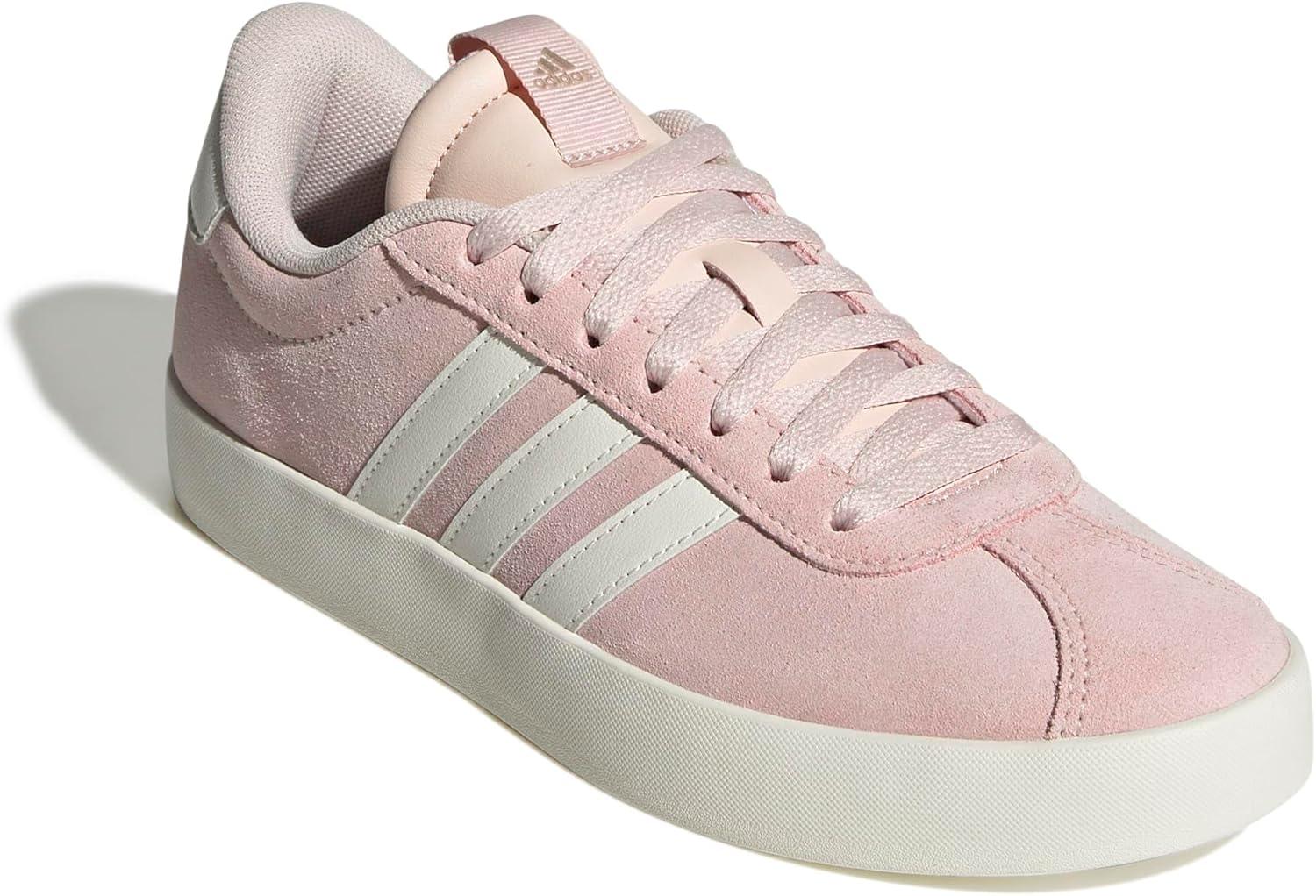 image:imageadidas Womens VL Court 30 SneakerWonder QuartzWhiteCyber Metallic