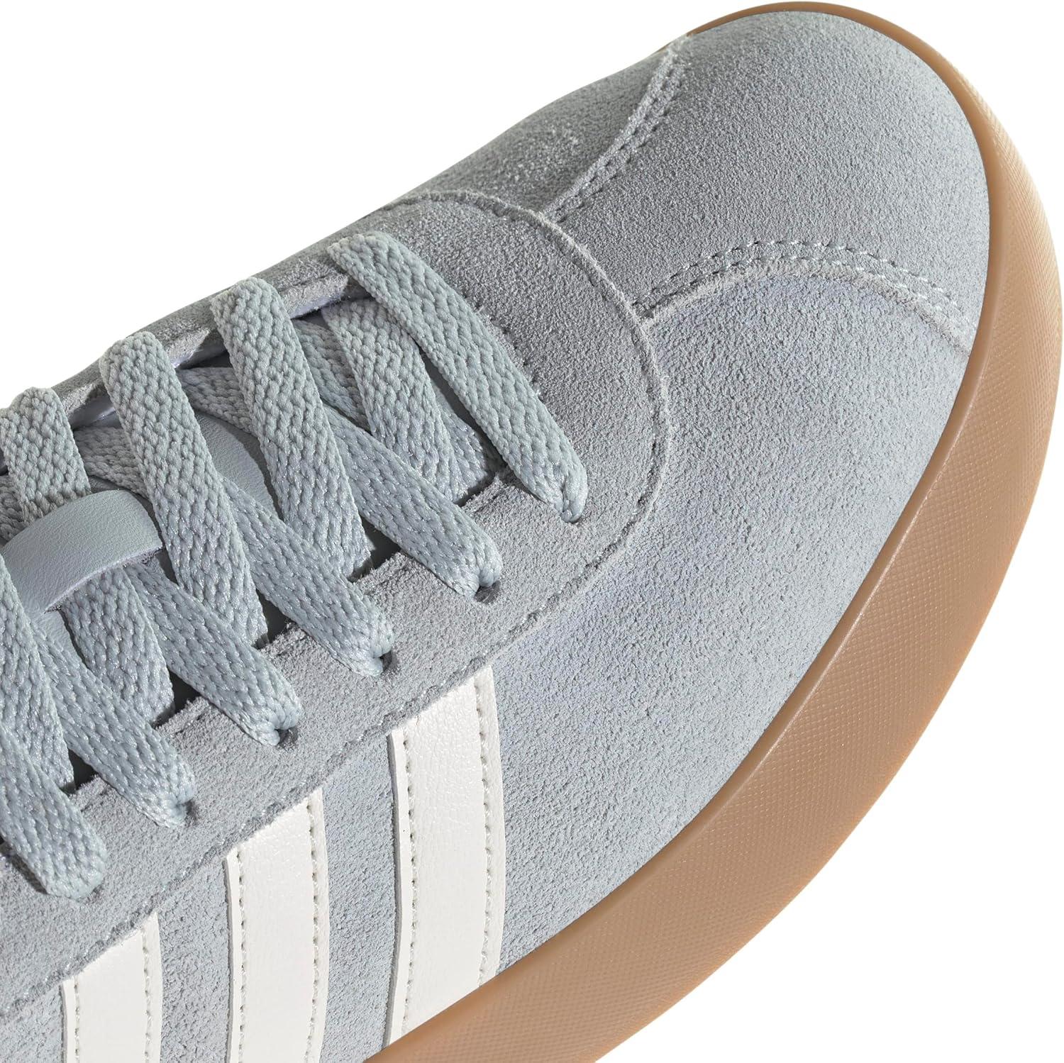 image:imageadidas Womens VL Court 30 SneakerWonder Silver Off White Gum