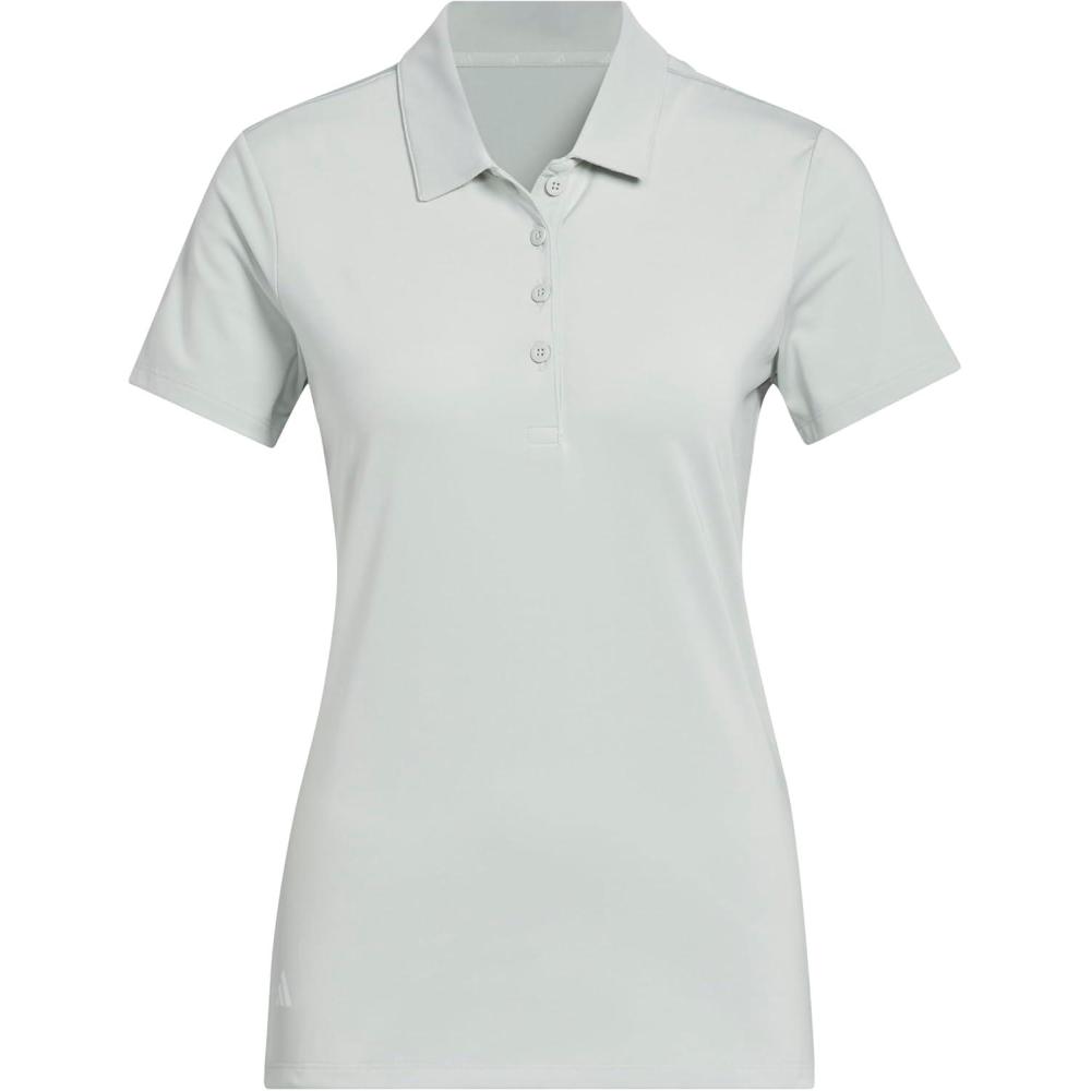 image:imageadidas Womens Ultimate365 Solid Polo ShirtWonder Silver