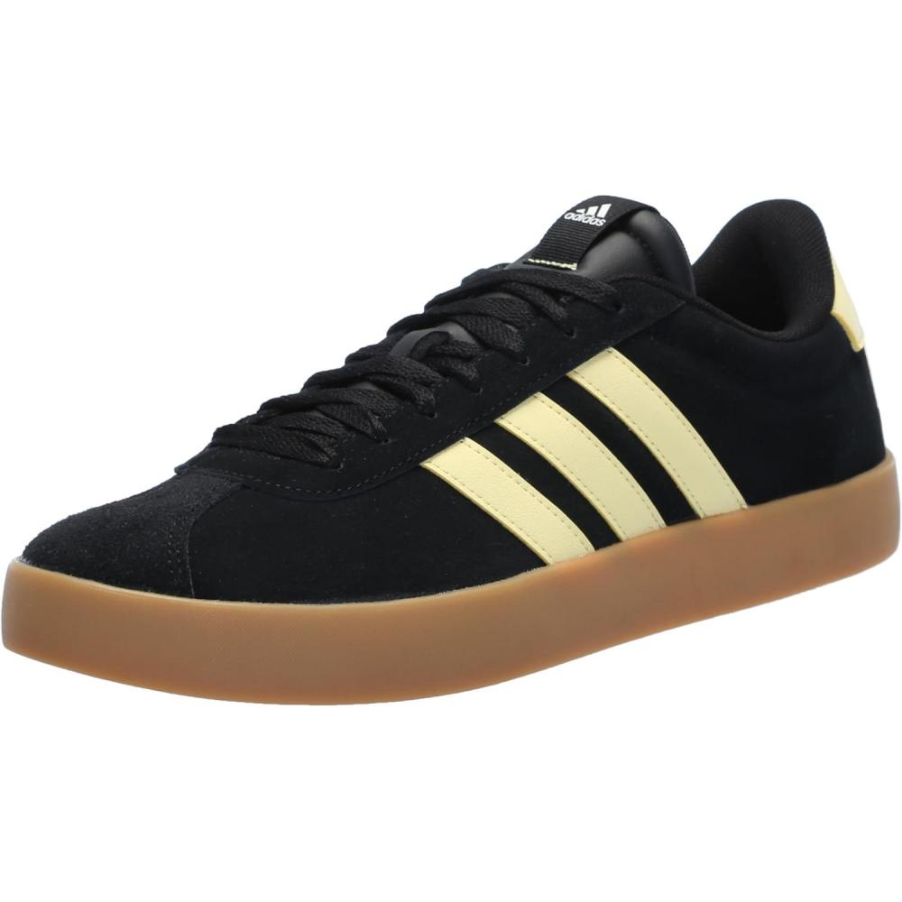 image:imageadidas Womens VL Court 30 SneakerBlackCrew YellowWhite