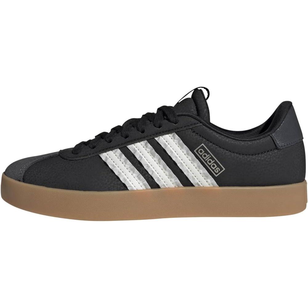 image:imageadidas Womens VL Court 30 SneakerBlackWhiteCyber Metallic