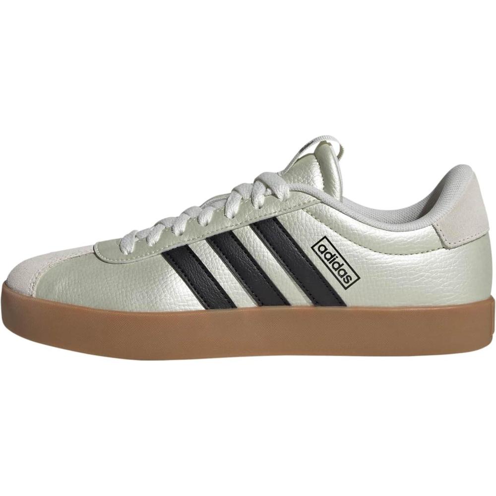 image:imageadidas Womens VL Court 30 SneakerIce Gold MetallicBlackOff White