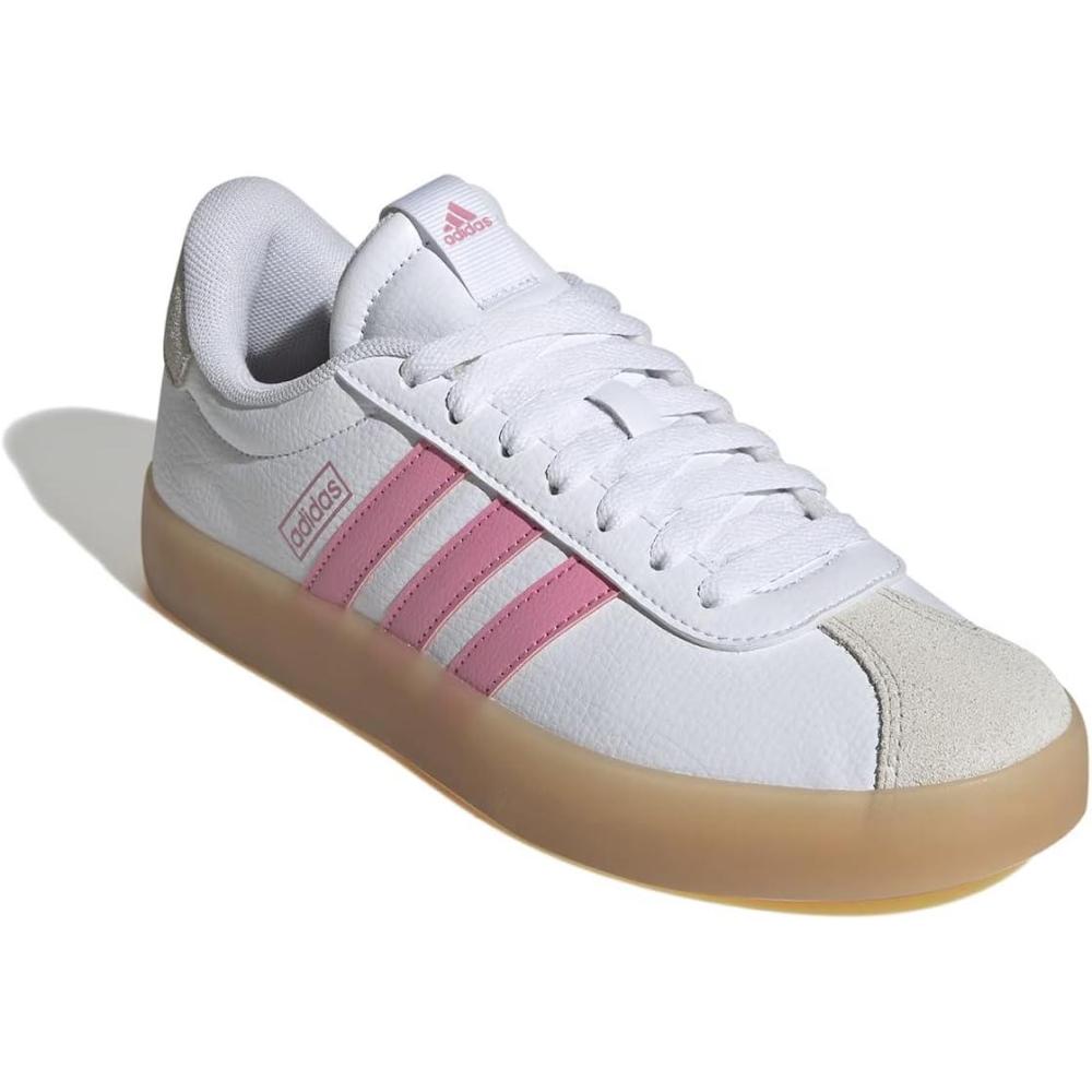 image:imageadidas Womens VL Court 30 SneakerWhiteBliss PinkGum Multi