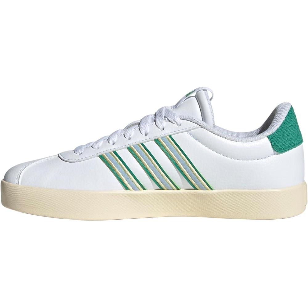 image:imageadidas Womens VL Court 30 SneakerWhiteBlueSemi Court Green