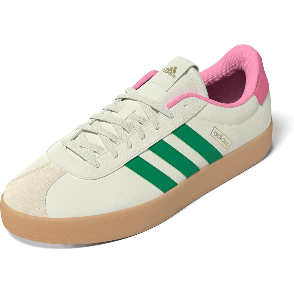 image:imageadidas Womens VL Court 30 SneakerWhiteCourt GreenBliss Pink