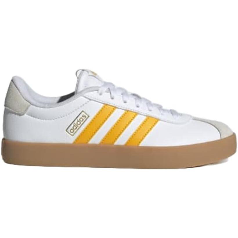 image:imageadidas Womens VL Court 30 SneakerWhiteCrew YellowGrey