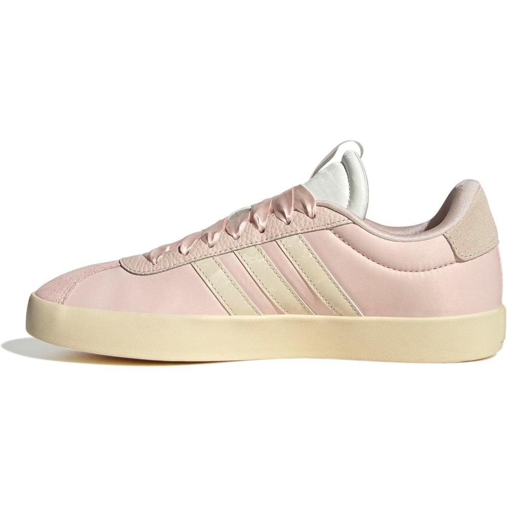 image:imageadidas Womens VL Court 30 SneakerWonder QuartzWonder WhiteGold Metallic