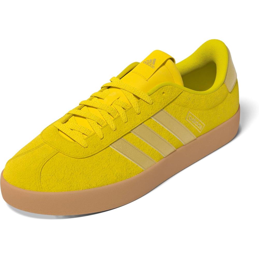 image:imageadidas Womens VL Court 30 SneakerYellowGold MetallicUtility Yellow