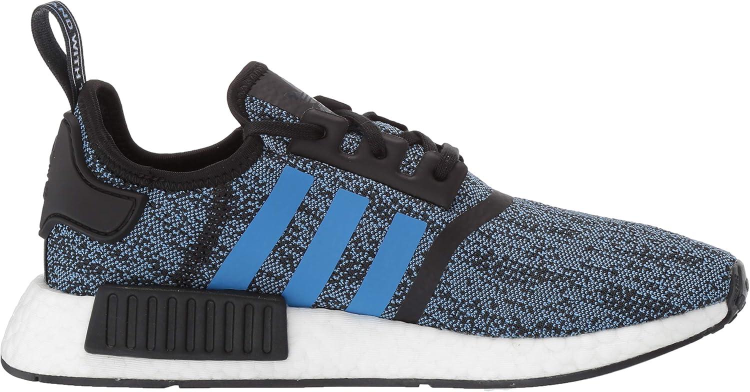 image:imageadidas Originals NMDR1s Running Shoe BlackTrue BlueUtility Black 6 US Unisex Big Kid