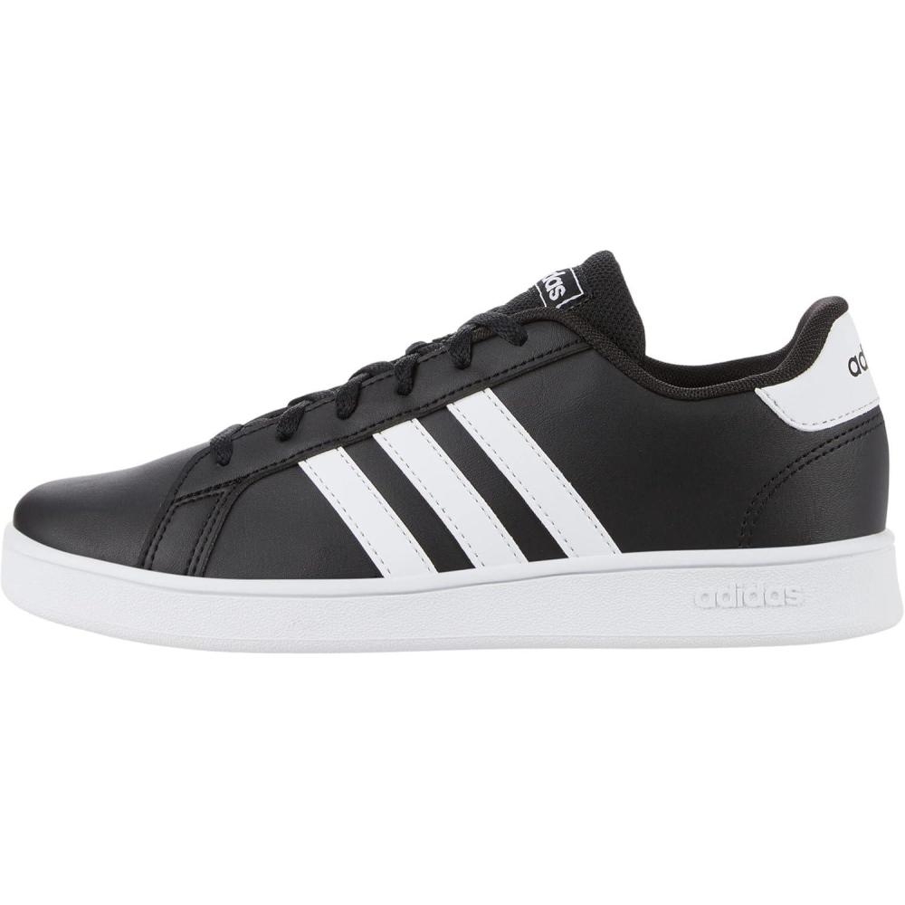 image:imageadidas Kids Grand Court SneakerBlackWhiteWhite