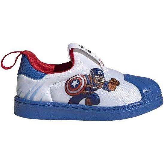 image:imageadidas Originals Kids Superstar 360 SneakersWhiteWhiteVivid Red