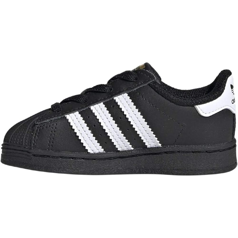 image:imageadidas Originals UnisexChild Superstar LegacySneakerCore BlackCore BlackCore Blackelastic