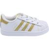 White/Gold Metallic/Blue