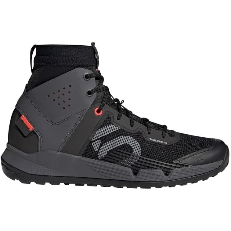 image:imageFive Ten Trail Cross Mid Pro Mountain Bike ShoesCore BlackGrey TwoSolar Red