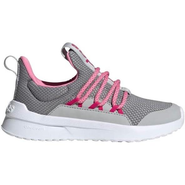 image:imageadidas Boys Lite Racer Adapt 50 Slip On SneakersGreyGreyTeam Real Magenta