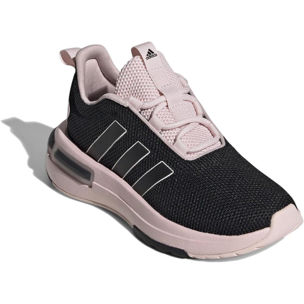 image:imageadidas UnisexChild Racer Tr23SneakerCore BlackSandy PinkWhite