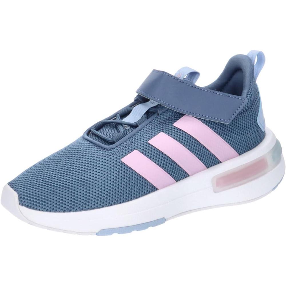 image:imageadidas UnisexChild Racer Tr23SneakerCrew Blue Bliss Lilac Blue Dawn Strap