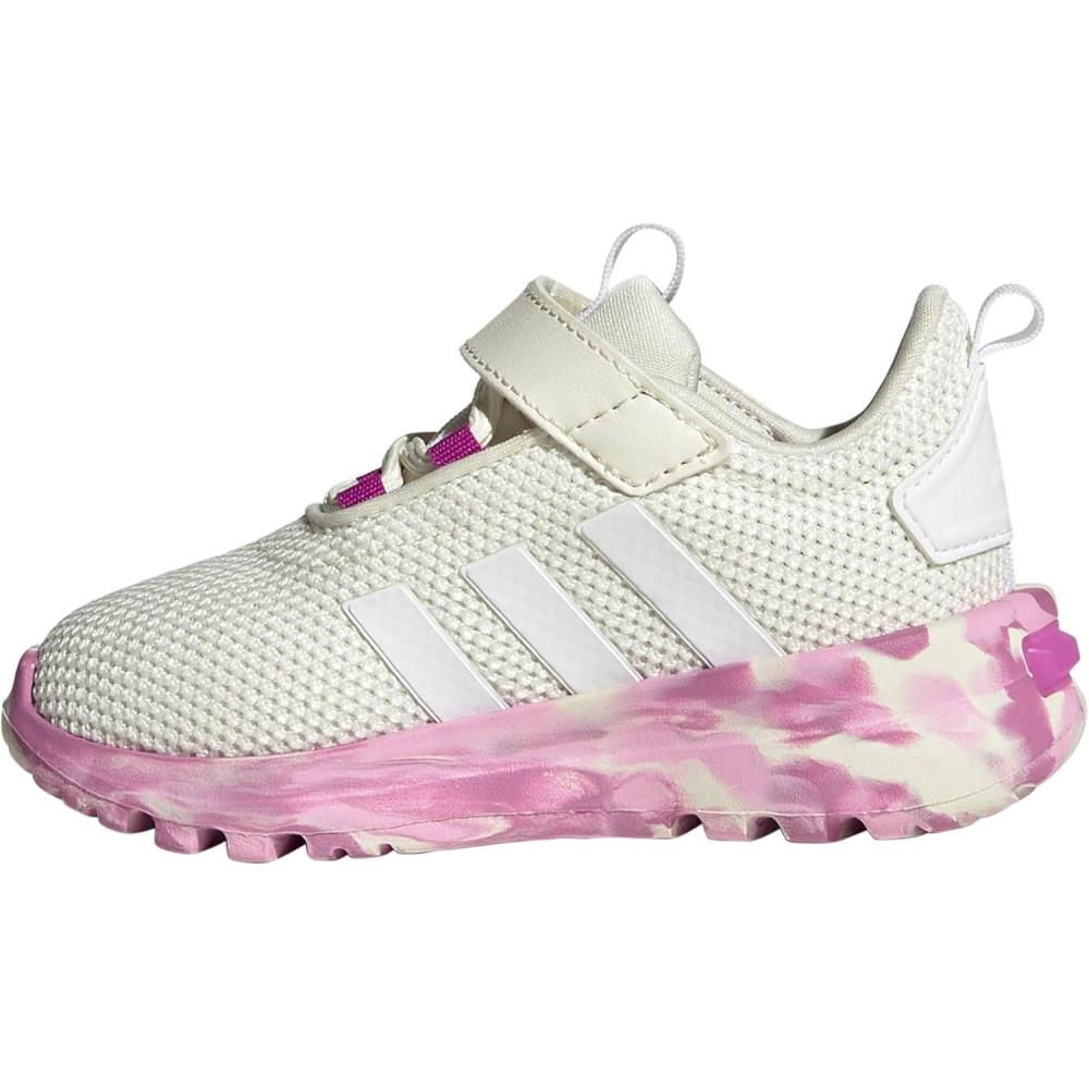 image:imageadidas UnisexChild Racer Tr23SneakerIvoryWhiteFlash Pink