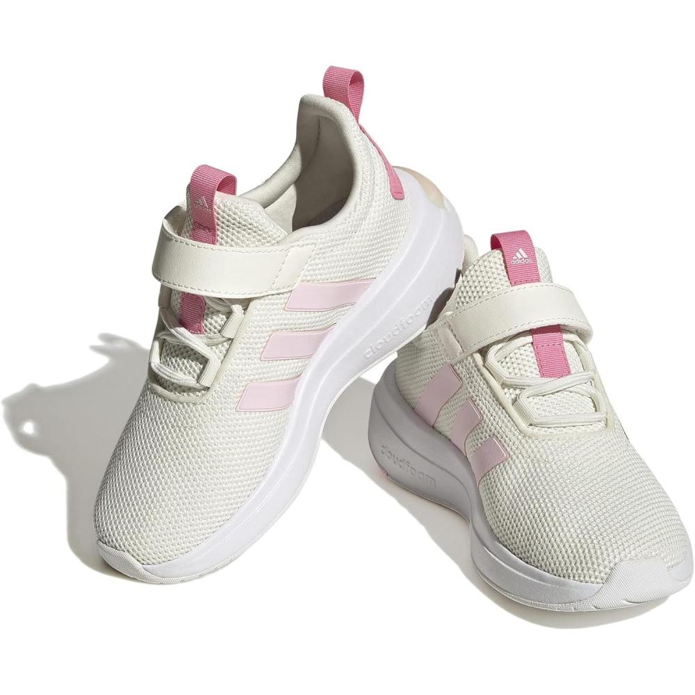 image:imageadidas UnisexChild Racer Tr23SneakerOff WhiteClear PinkBliss Pink