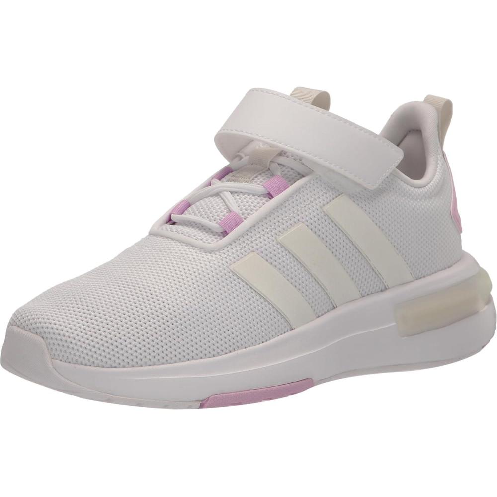 image:imageadidas UnisexChild Racer Tr23SneakerWhiteOff WhiteBliss Lilac