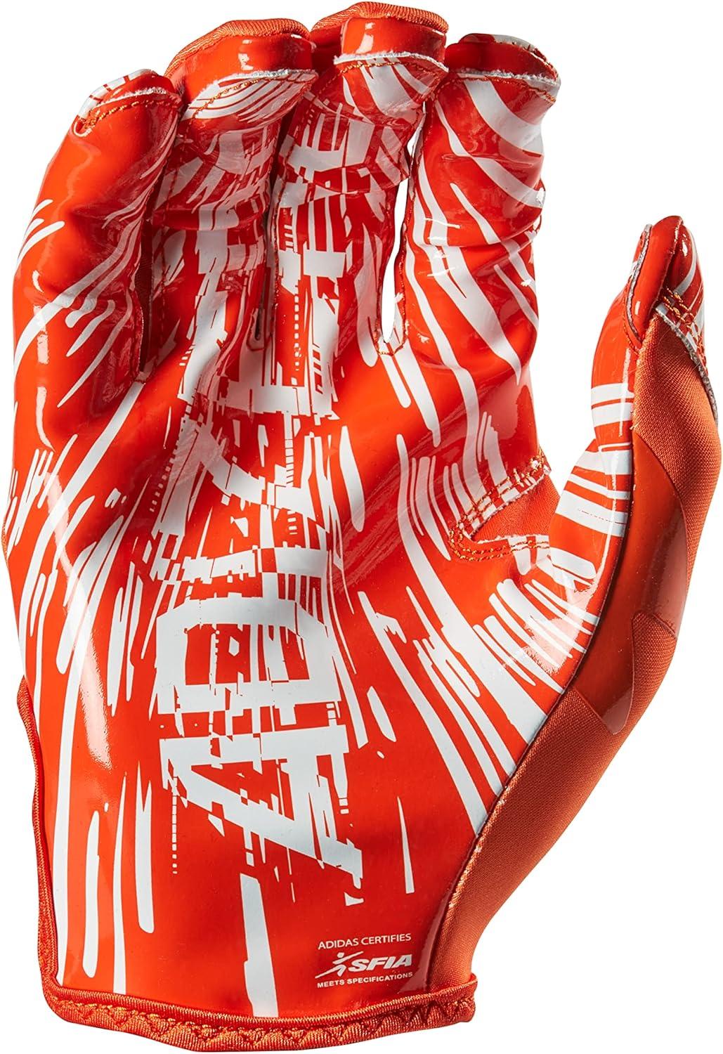 image:imageAdidas Adizero 13 Football Receiver GlovesOrangeWhite