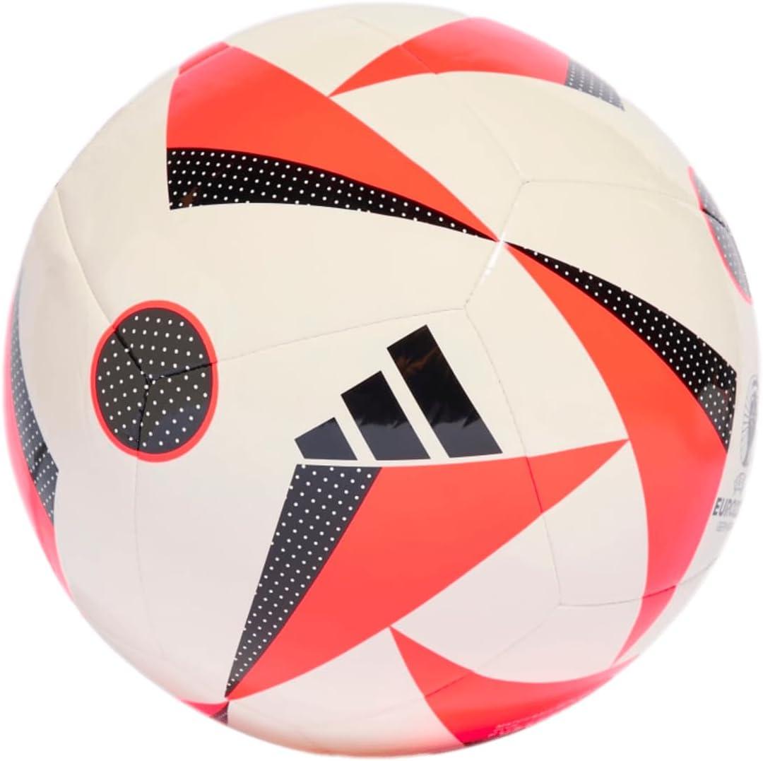 image:imageAdidas EURO24 Club Soccer BallWhiteSolar RedBlack