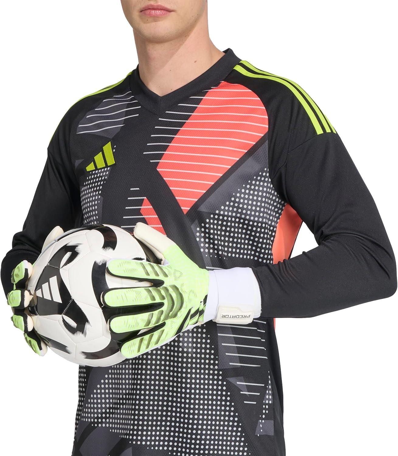 image:imageAdidas Predator Competition Goalie GlovesLucid LemonWhiteBlack
