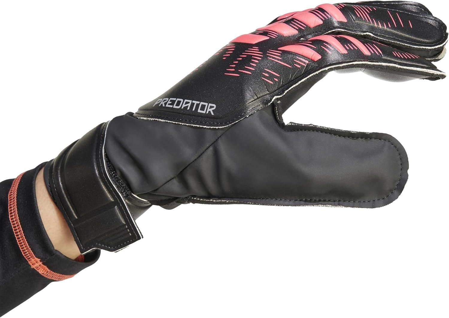image:imageAdidas Predator Training Goalie Soccer GlovesBlackBlackLucid Red