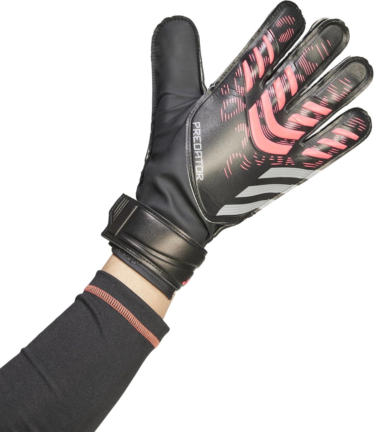 image:imageAdidas Predator Training Goalie Soccer GlovesBlackBlackLucid Red