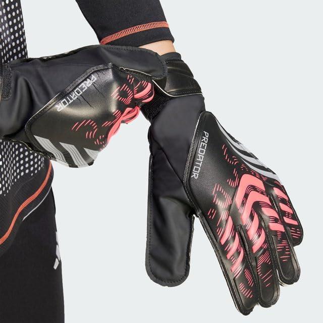 image:imageAdidas Predator Training Goalie Soccer GlovesBlackBlackLucid Red