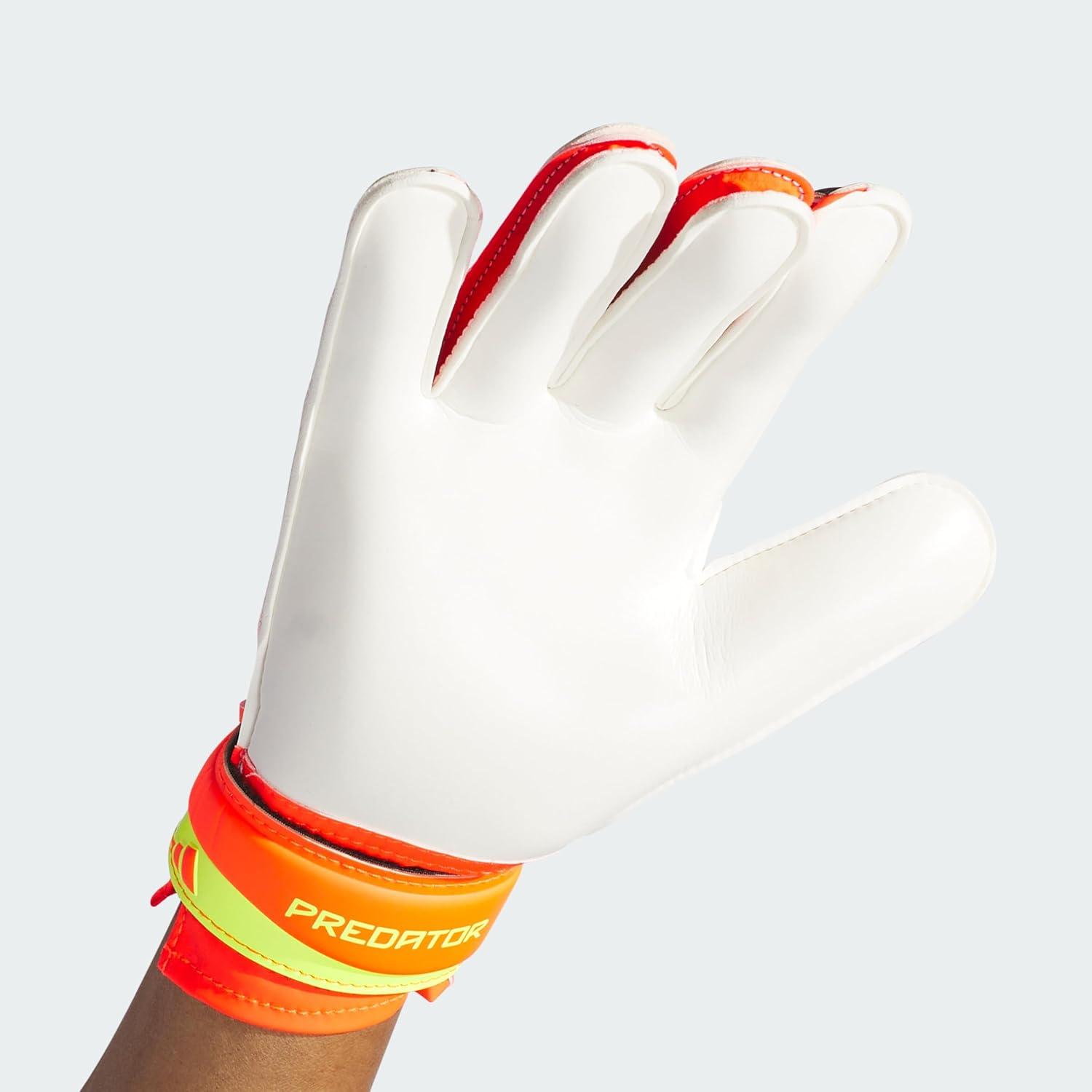 image:imageAdidas Predator Training Goalie Soccer GlovesBlackSolar RedSolar Yellow