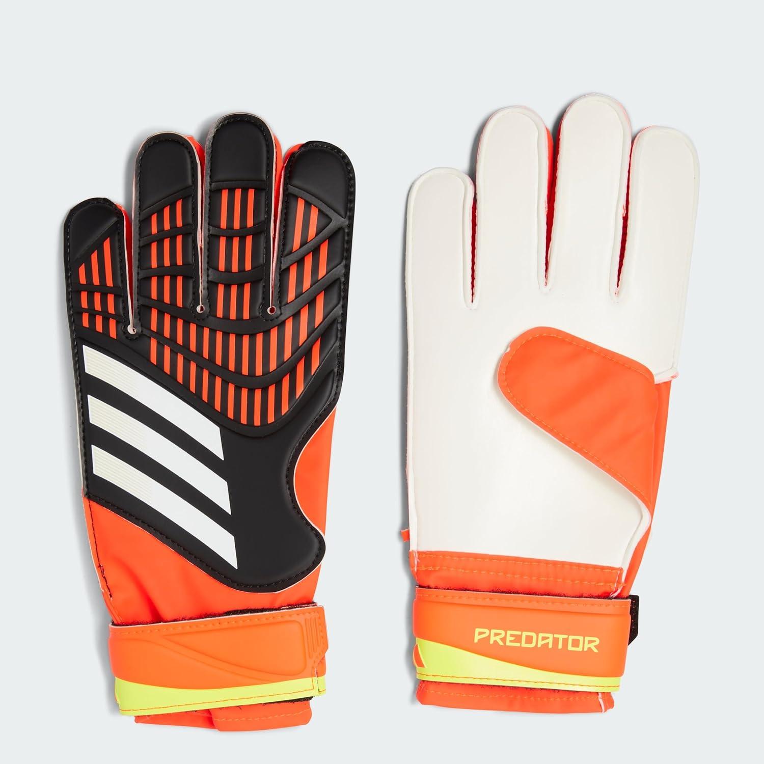 image:imageAdidas Predator Training Goalie Soccer GlovesBlackSolar RedSolar Yellow