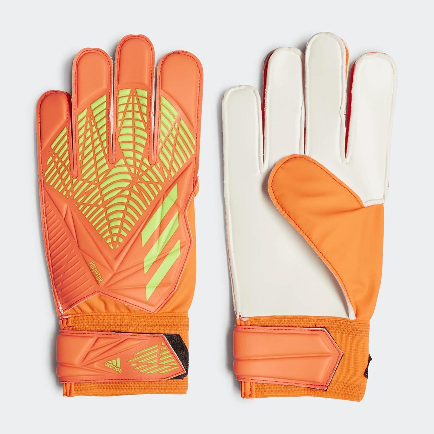 image:imageAdidas Predator Training Goalie Soccer GlovesSolar RedTeam Solar GreenTeam Solar Green
