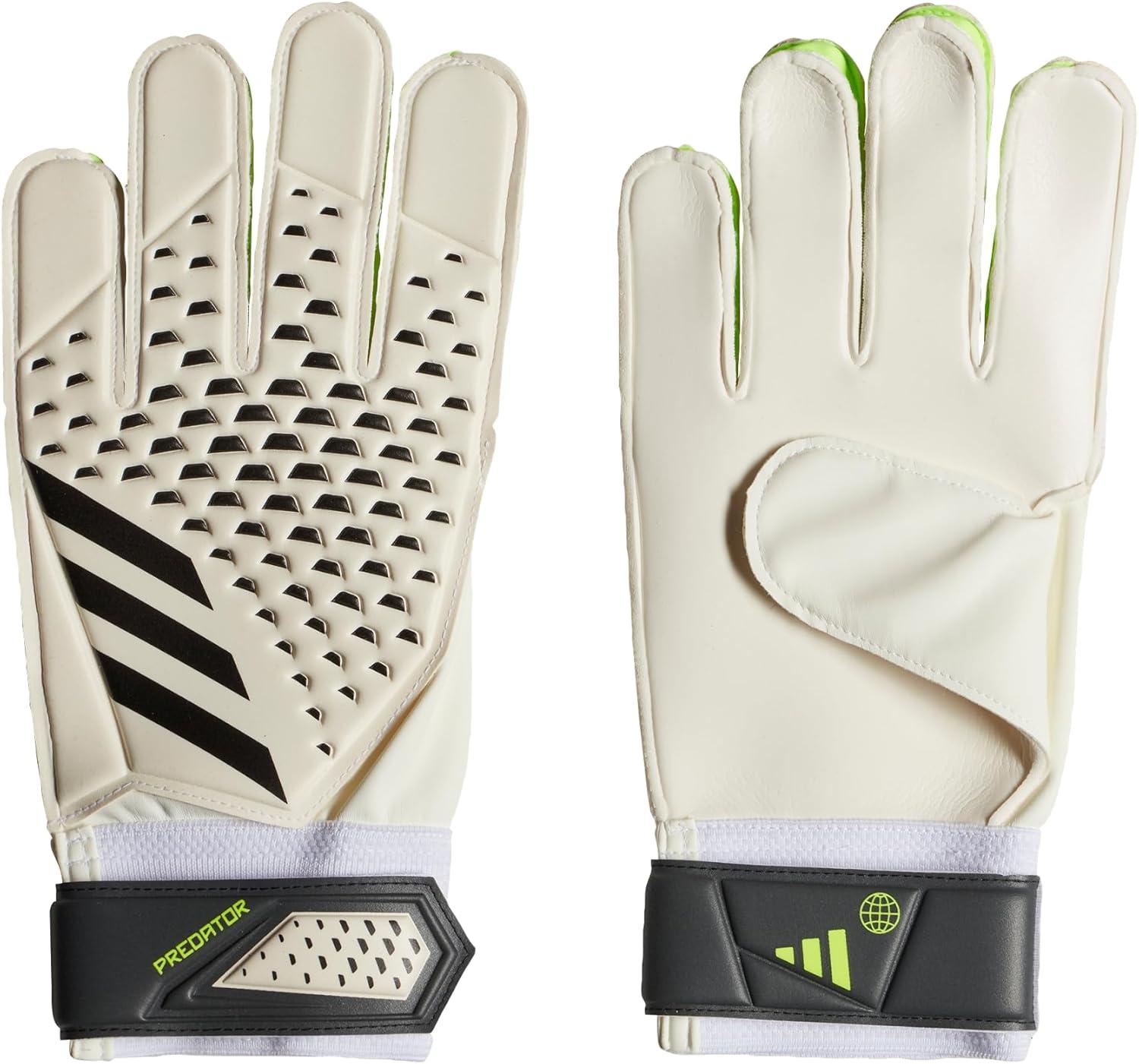 image:imageAdidas Predator Training Goalie Soccer GlovesWhiteLucid LemonBlack