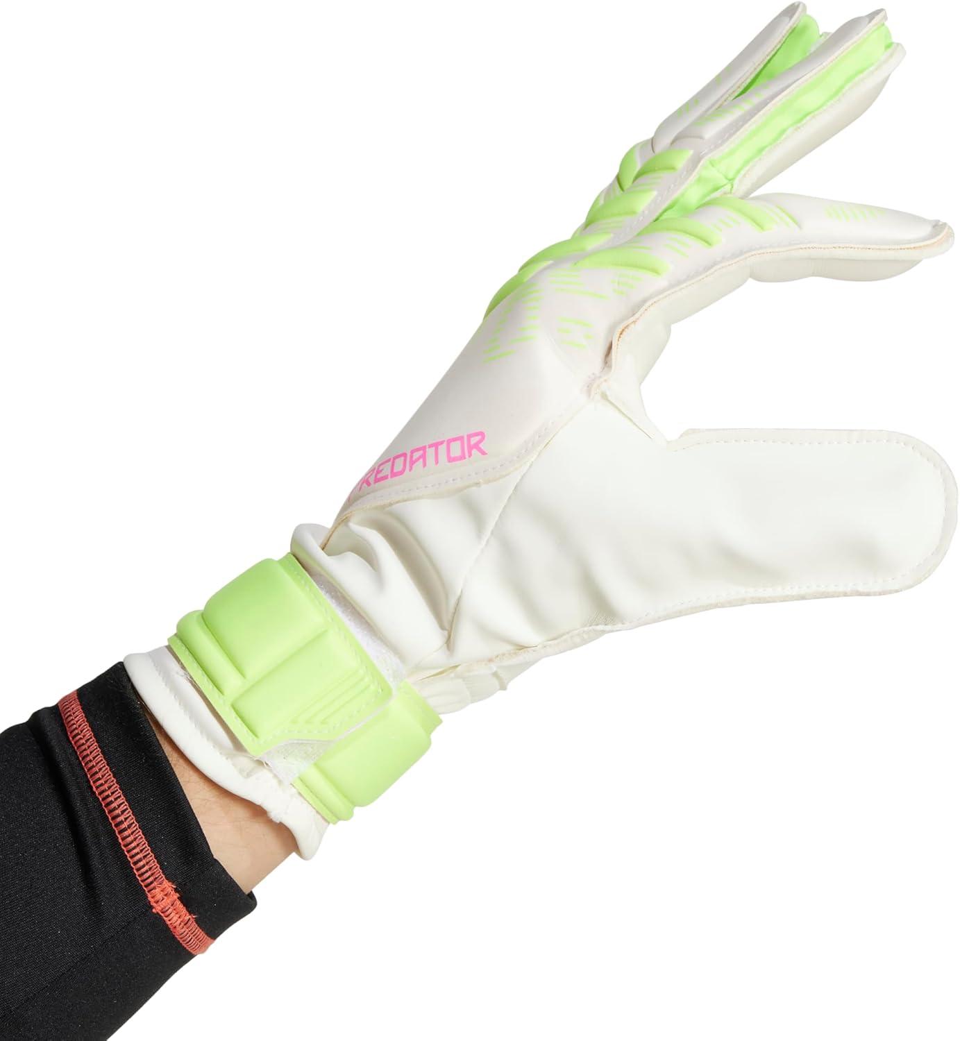 image:imageAdidas Predator Training Goalie Soccer GlovesWhiteWhiteLucid Lemon