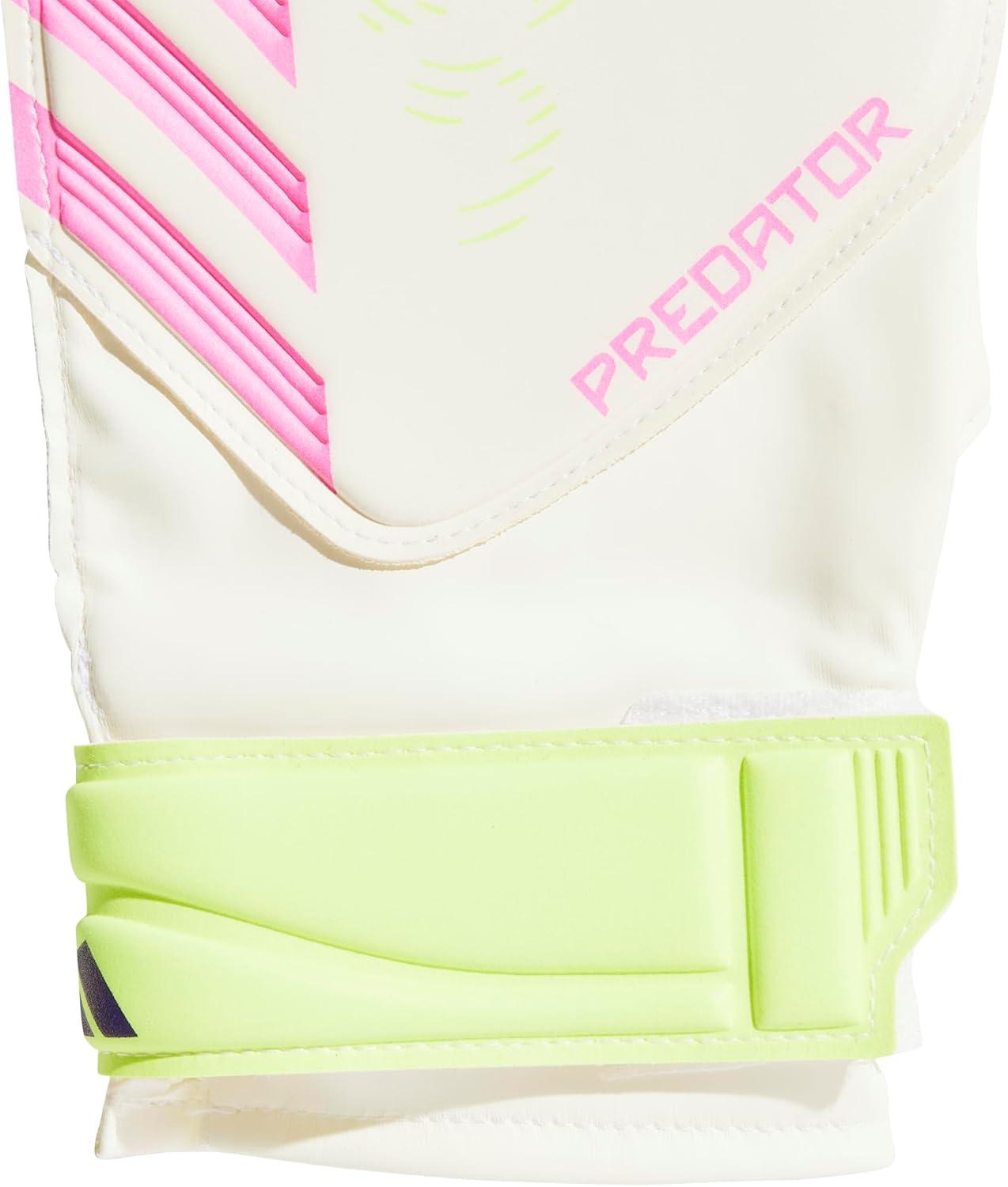image:imageAdidas Predator Training Goalie Soccer GlovesWhiteWhiteLucid Lemon