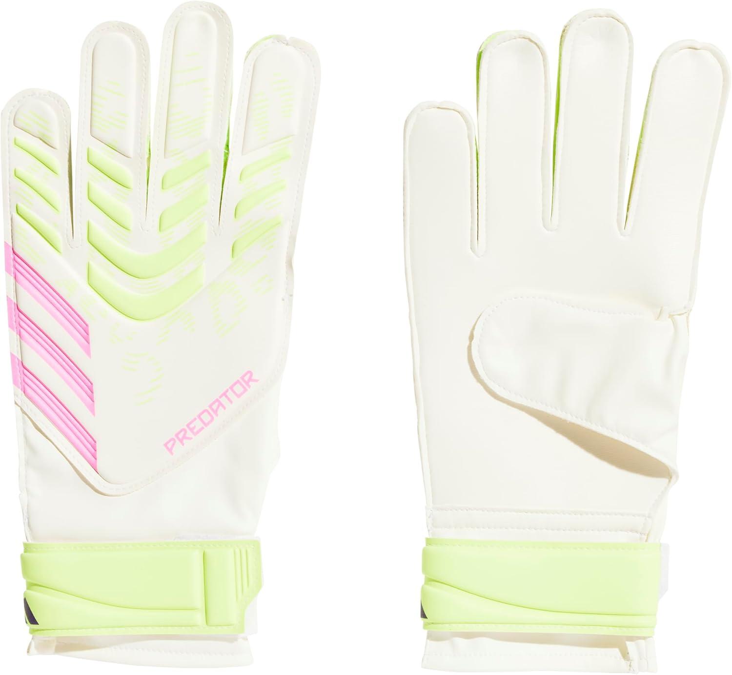 image:imageAdidas Predator Training Goalie Soccer GlovesWhiteWhiteLucid Lemon