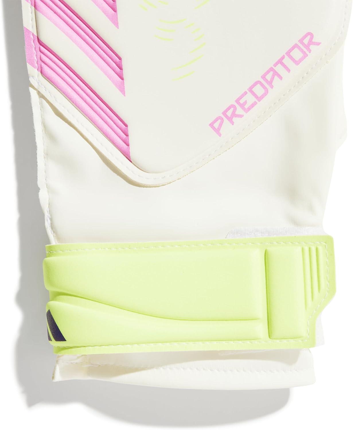 image:imageAdidas Predator Training Goalie Soccer GlovesWhiteWhiteLucid Lemon
