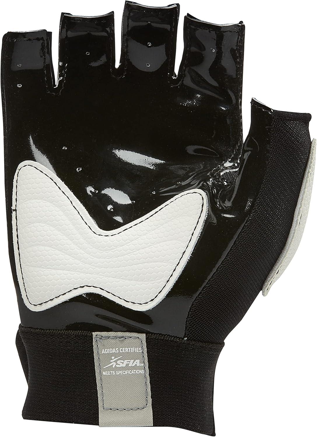 image:imageAdidas Scorch Destroy 2 Lineman Adult Gloves Half FingerBlackWhite