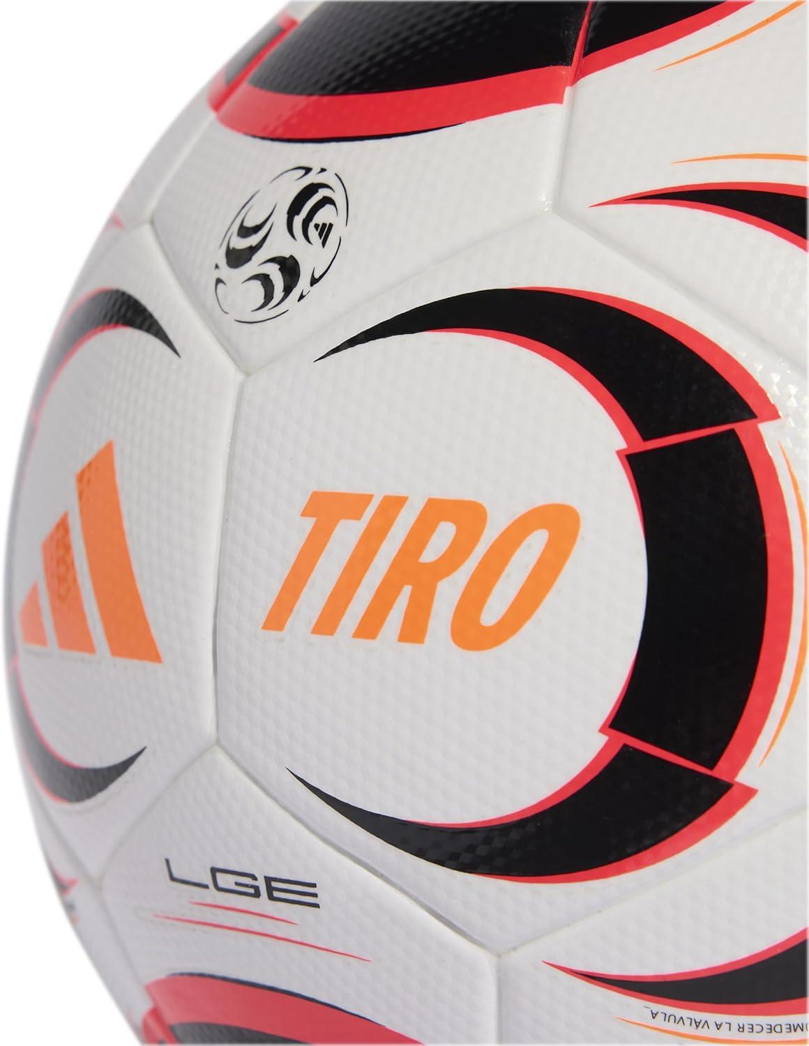 image:imageAdidas Tiro League Soccer BallWhiteBlackLucid Red