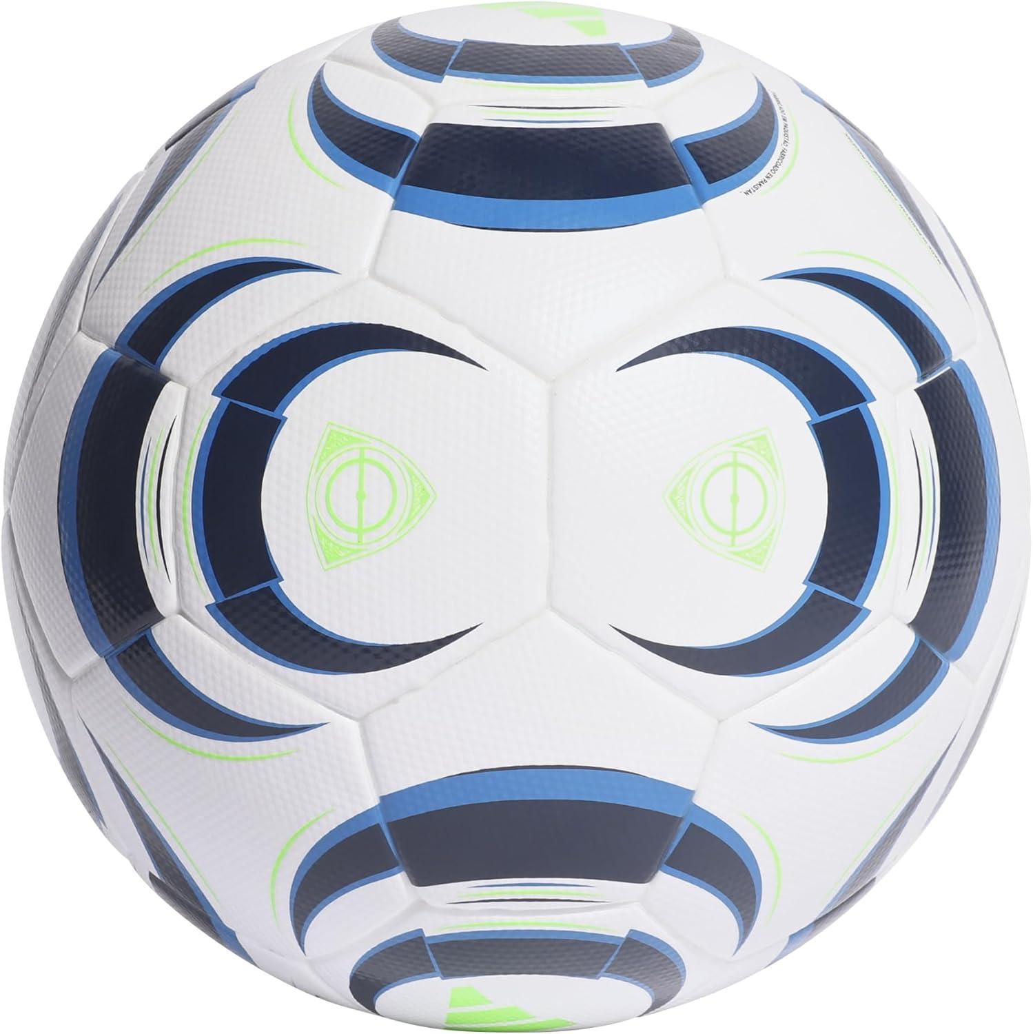image:imageAdidas Tiro League Soccer BallWhiteCollegiate NavyBright BlueGreen