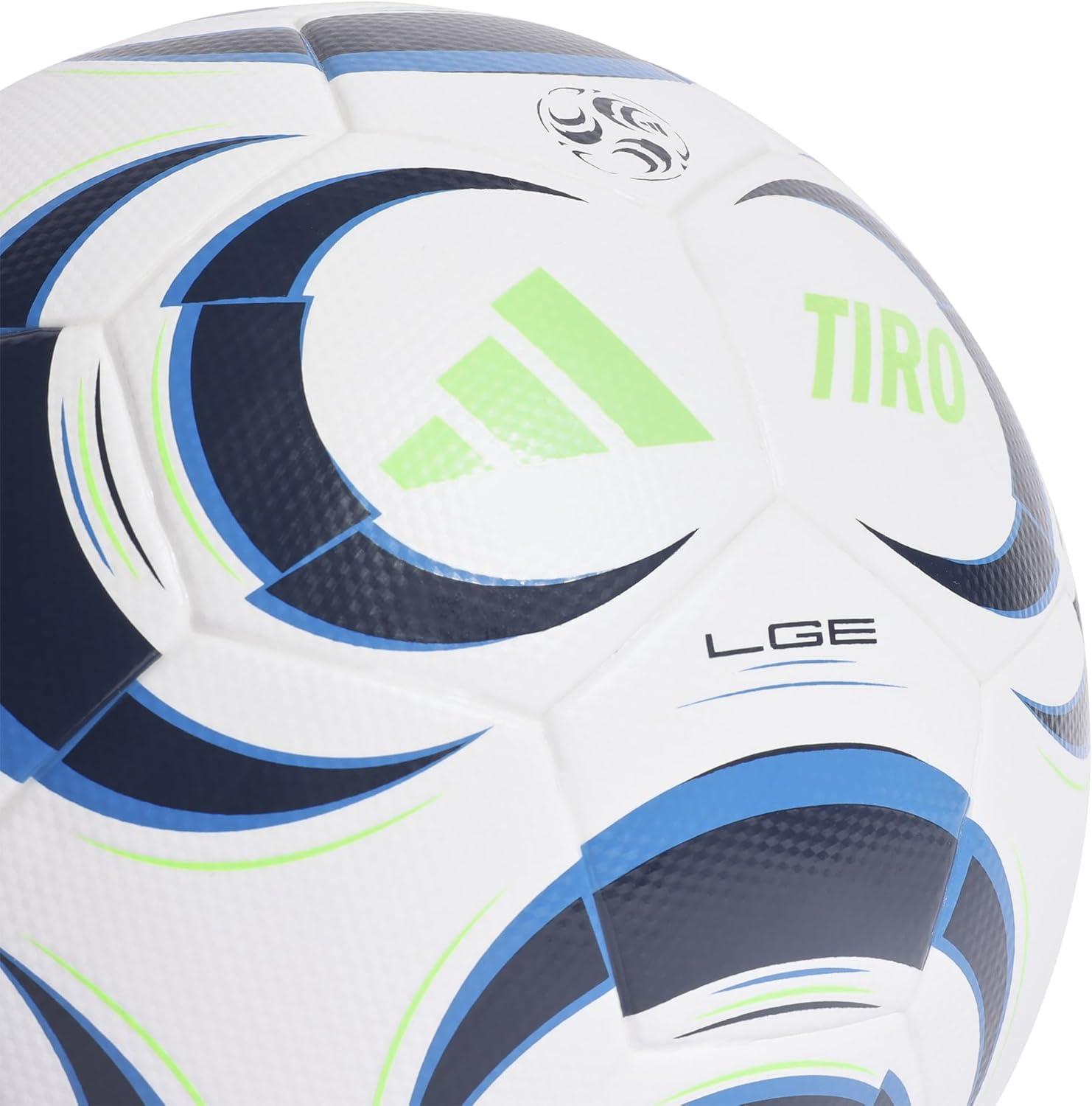 image:imageAdidas Tiro League Soccer BallWhiteCollegiate NavyBright BlueGreen