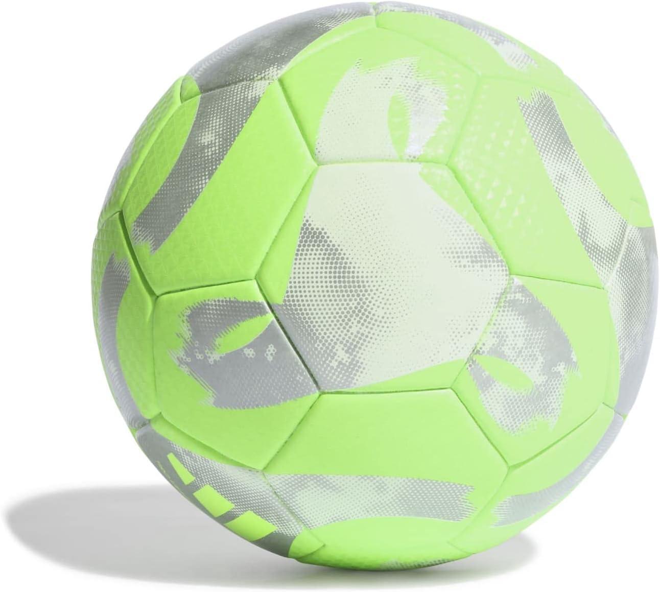 image:imageAdidas Tiro League Thermally Bonded BallSolar GreenSilver MetWhite