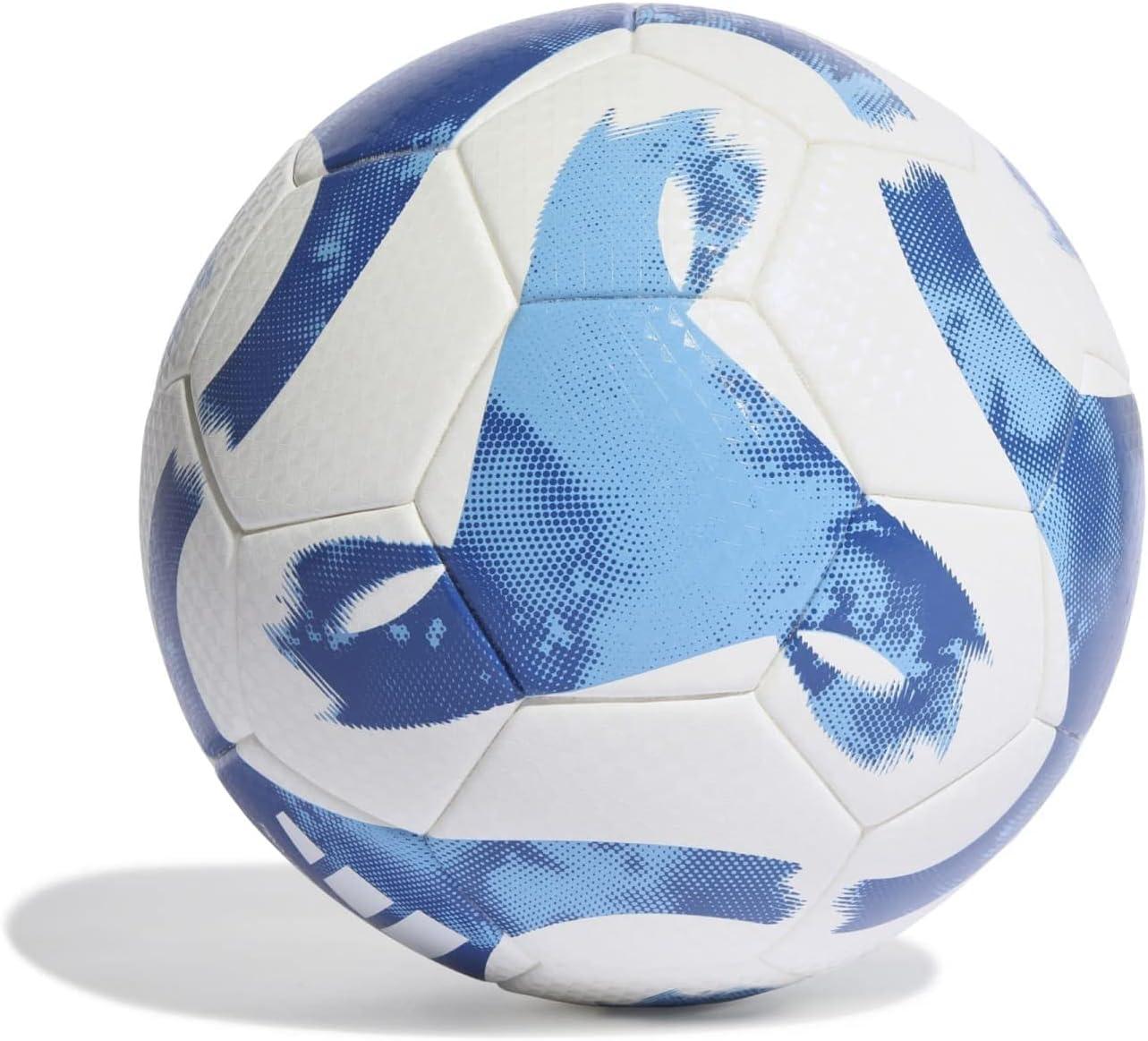 image:imageAdidas Tiro League Thermally Bonded BallWhiteRoyal BlueLite Blue