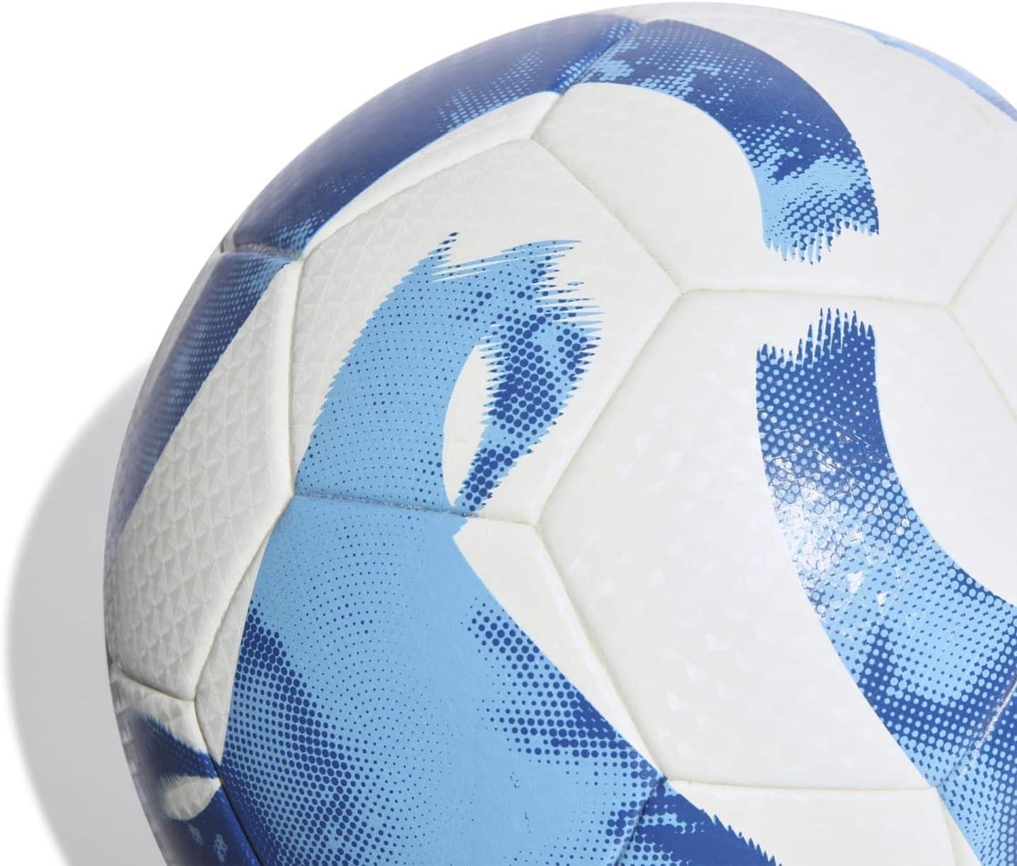 image:imageAdidas Tiro League Thermally Bonded BallWhiteRoyal BlueLite Blue