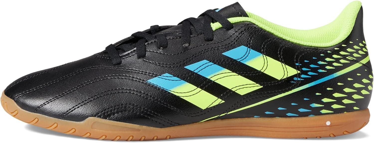 image:imageAdidas UnisexAdult Copa Sense4 IndoorSoccer ShoeBlackBright CyanTeam Solar Yellow