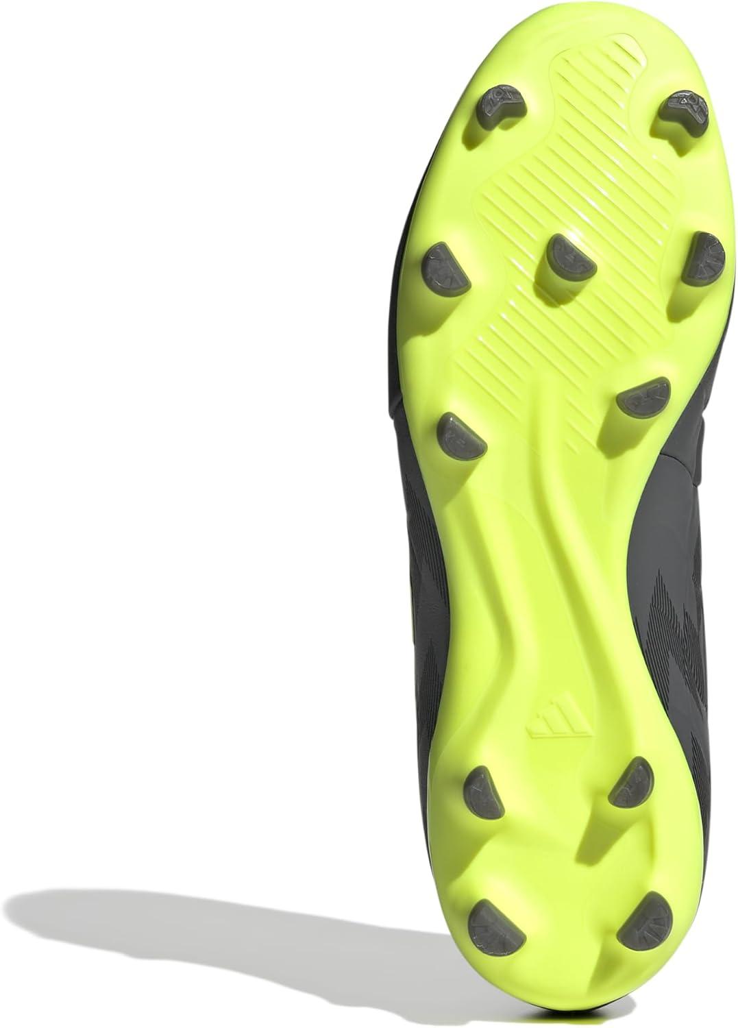 image:imageAdidas UnisexAdult Copa Sense4 IndoorSoccer ShoeCore BlackTeam Solar YellowGrey Five