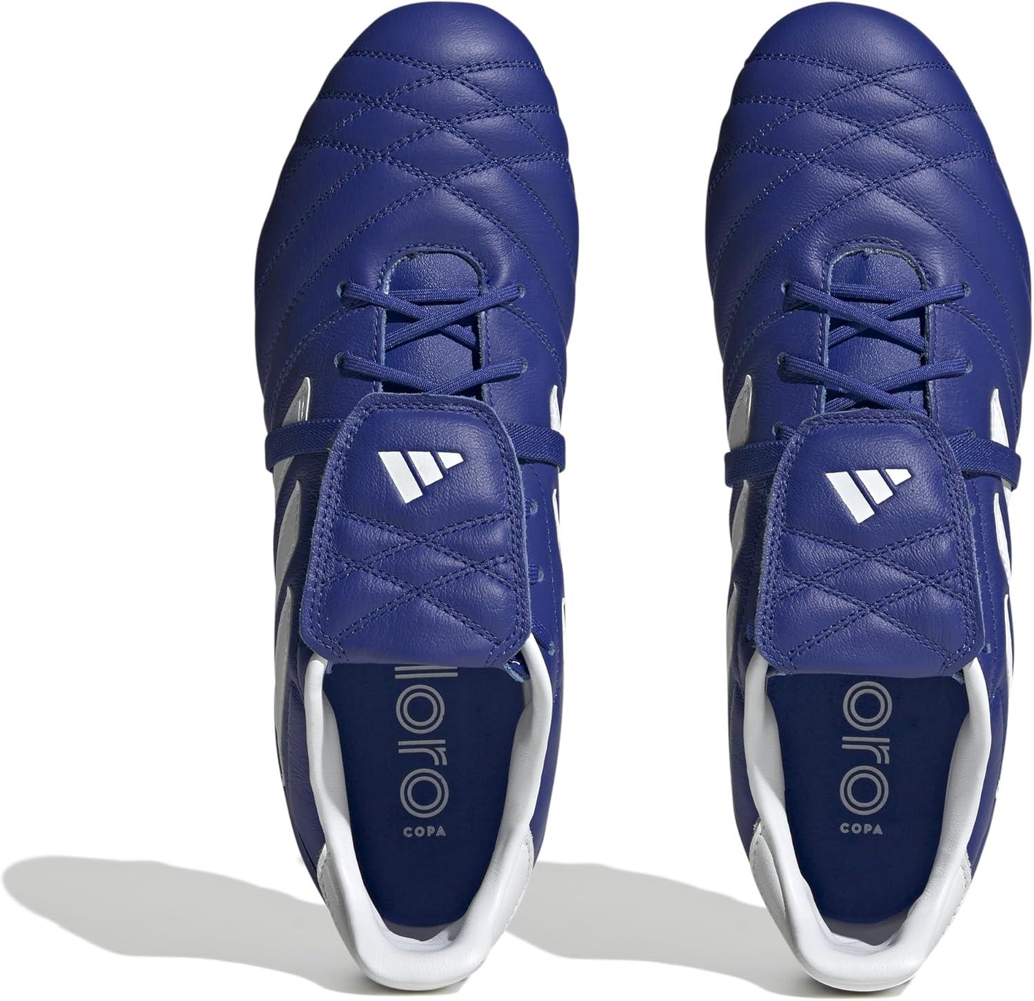 image:imageAdidas UnisexAdult Copa Sense4 IndoorSoccer ShoeWhite Blue