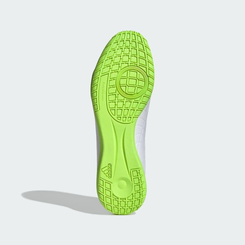 image:imageAdidas UnisexAdult Copa Sense4 IndoorSoccer ShoeWhiteCore BlackLucid Lemon