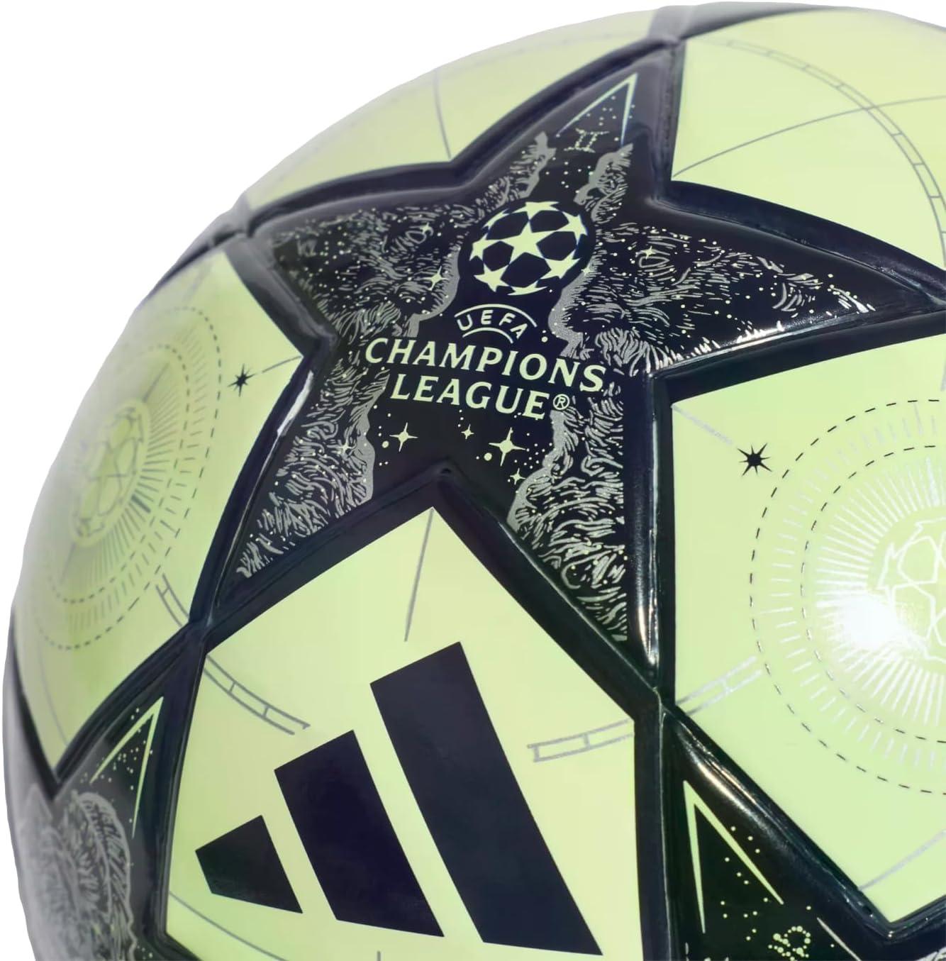 image:imageAdidas UnisexAdult Real Madrid Mini Soccer Ball Almost LimeSilver MetallicNoble Ink 1